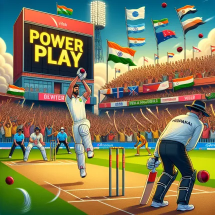 Power play overs in odi