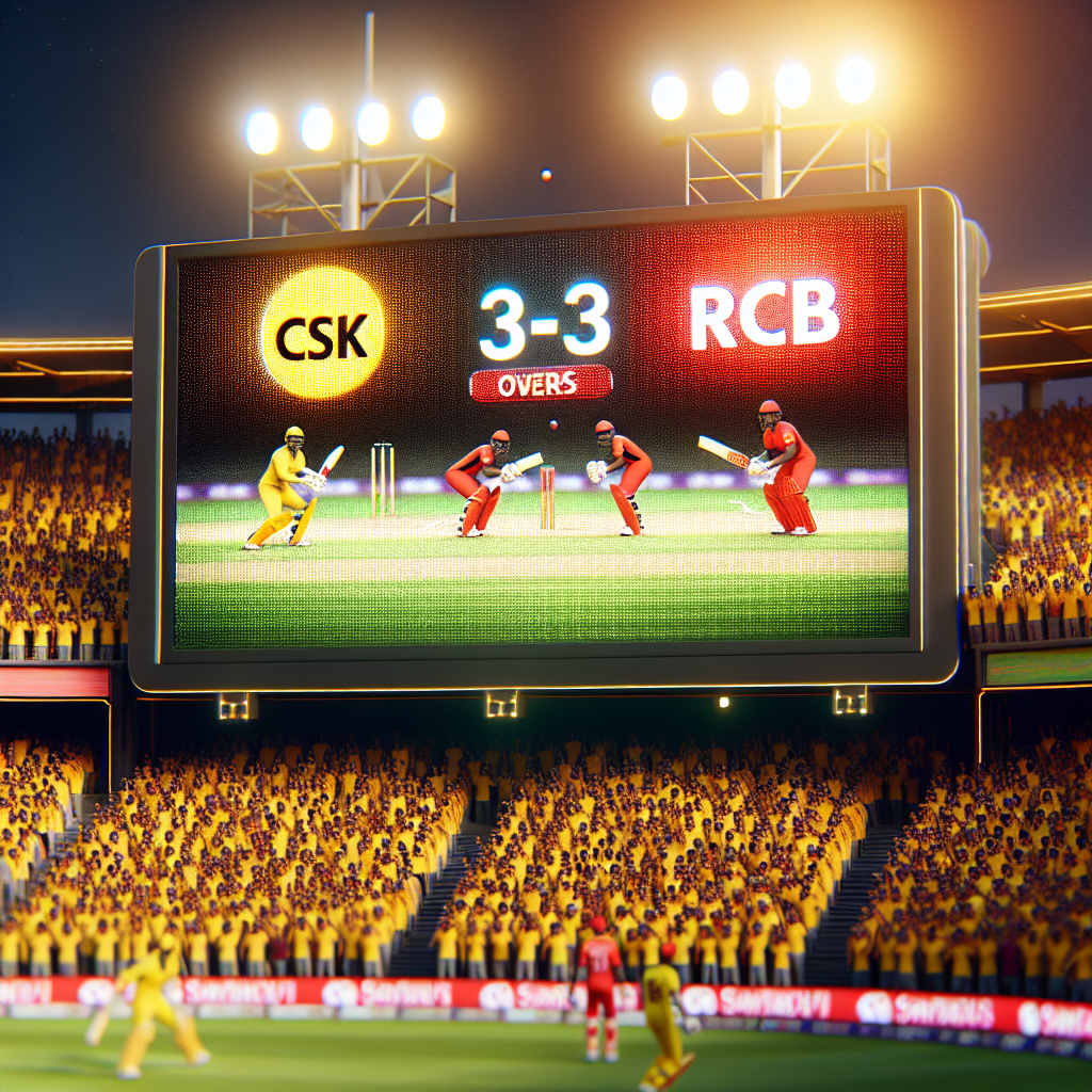 live score ipl csk vs rcb